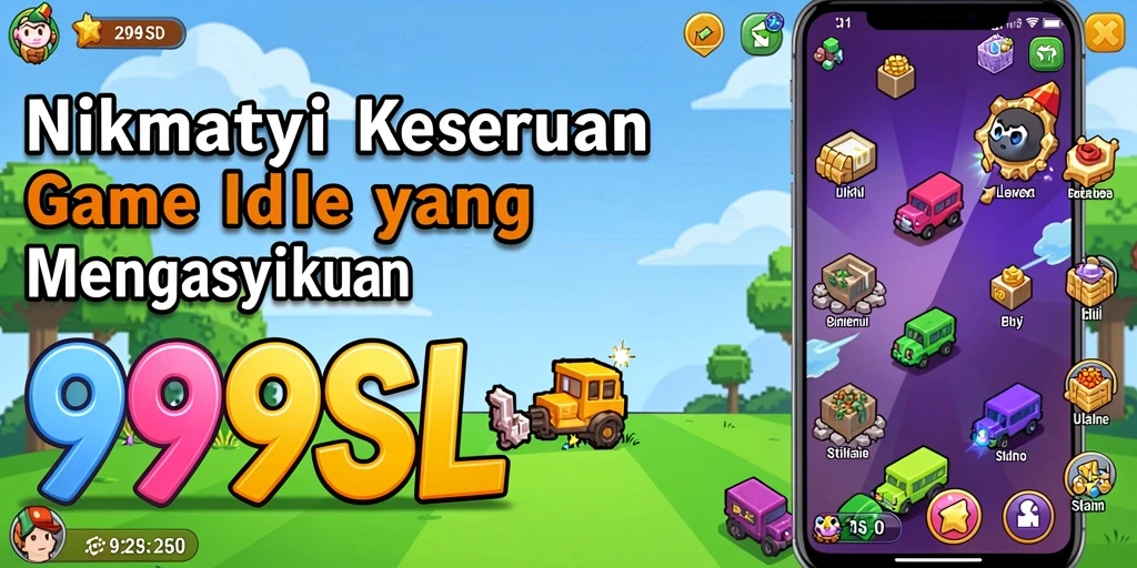 Tampilan gameplay Idle yang menarik dan interaktif dalam 99SL.