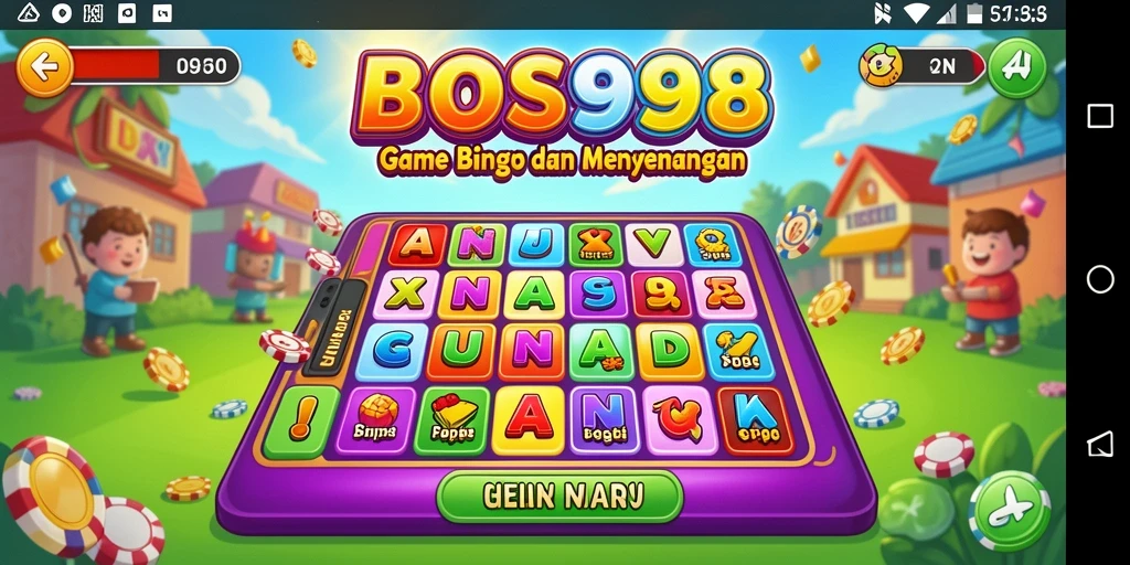 Screenshot dari gameplay BOS898 yang menampilkan suasana bermain Bingo yang seru.
