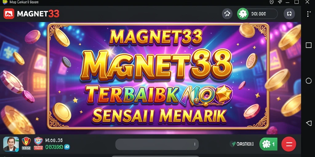 Tangkapan layar gameplay MAGNET33 menampilkan pengalaman slot yang mendebarkan.
