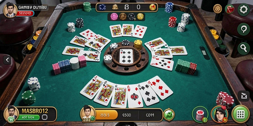 Screenshot gameplay <strong>MASBRO12</strong> yang menarik dan interaktif.