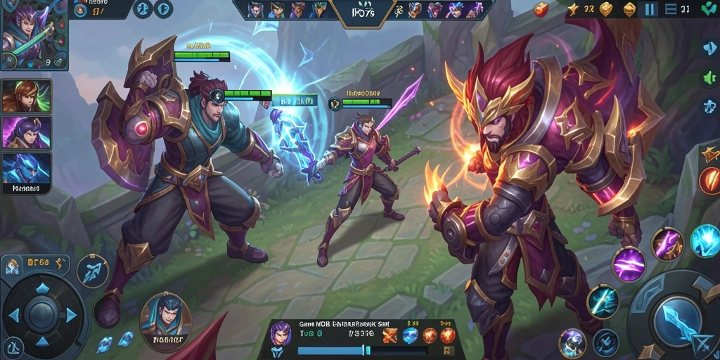 Tampilan menarik gameplay intens di MPO76.