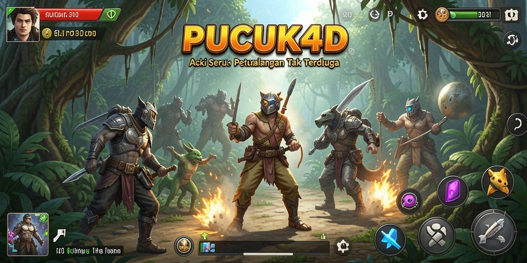 Screenshot gameplay PUCUK4D dengan aksi seru yang tak terduga.
