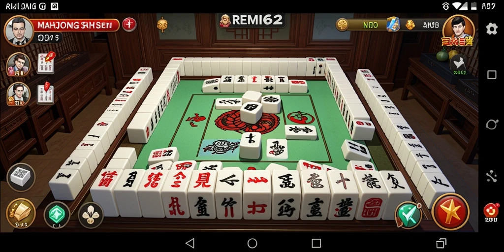 Tampilan gameplay seru dan interaktif di REMI62.